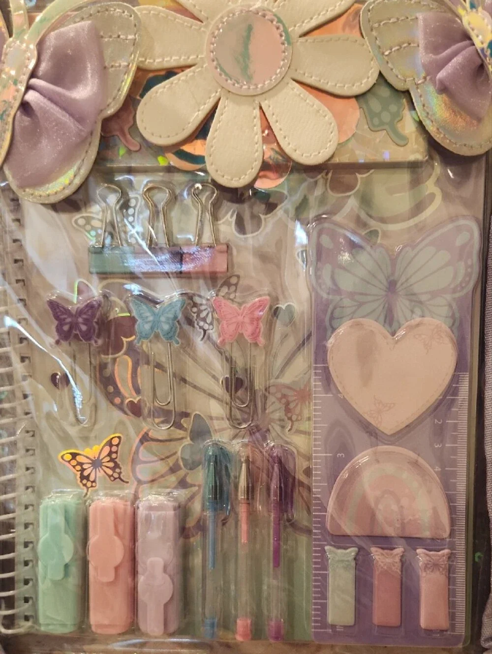 Kids Lavender Sequin Butterfly Activity Backpack -